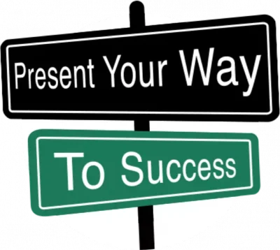 Present your way to success new version Logo